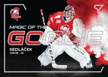 Jakub Sedlacek Olomouc Tipsport ELH 2021/22 SportZoo 1. serie Magic of the Goalie #MG-11